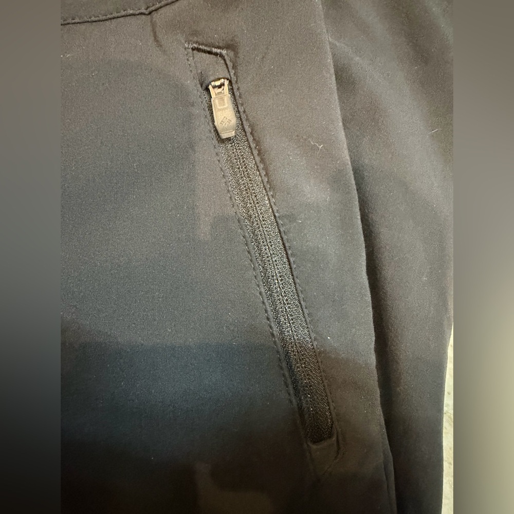 Columbia Black Stretch Outdoor Hiking Pants Women’s Medium 10 - Picture 2 of 10